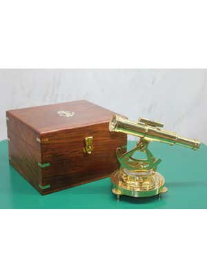 Bsre Ahşap Kutulu Pusulalı Dürbün Büyük Boy