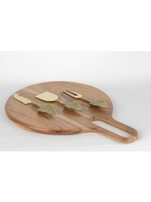 Mikasa Moor Bambu Gold Peynir Sunum Seti  40X30CM