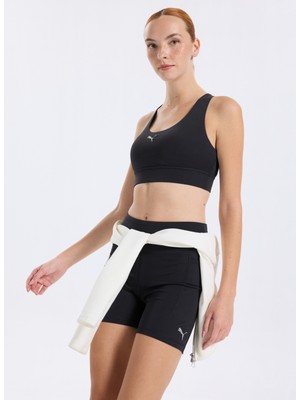 Puma 68951601 Traınıng Hw Pocket Short T Siyah Lastikli Bel Slim Fit Düz Kadın Şort
