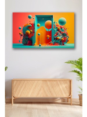 Alexmuir Rows Dekoratif Hd Dijital Baskı Yatay Kanvas Tablo Oturma Odası Ofis Dekoru