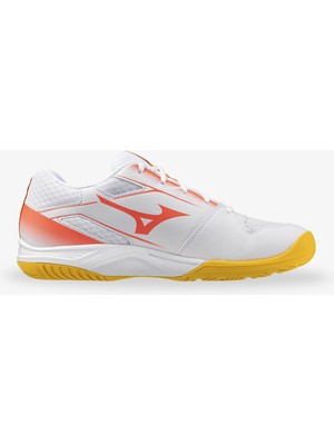 Mizuno Break Shot 5 Ac Unisex Tenis Ayakkabısı Beyaz Hafif ve Esnek Taban Yapısı ile Konforlu