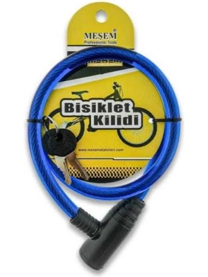 Turanyolu Küçük Boy Mavi Bisiklet Kilidi – Kompakt ve Güvenli