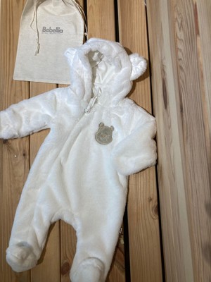 Anna Babba Anna Kalın Astarlı Wellsoft Unisex Tulum Ekru