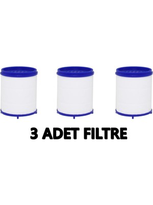 YMV 3 Adet Pas Kireç Tortu Engellleyici Arındırıcı Musluk Batarya Yedek Arıtma Filtresi