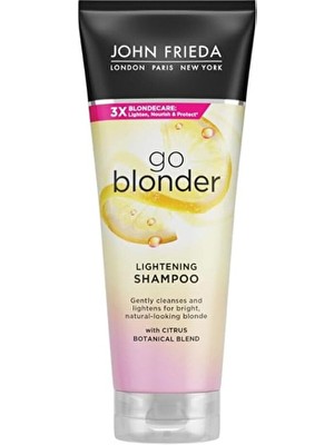 4 Adet   John Frıeda Sheer Blonde Go Blonder Sarı Saçlara Özel Işıltı Veren Şampuan
