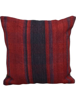 Kilim Antik El Dokuma Kilim Kırlent Yastık Kılıfı 0256 - Yeni - Çok Renkli