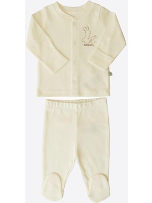 Kitikate Organik New Basic Pijama Takımı Natural