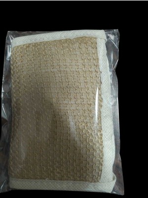 Doğal Jüt Banyo Lifi Seti – Tarak, Sabun & Diş Fırçası Dahil | Ipli, El Geçmeli | Bez Poşetli