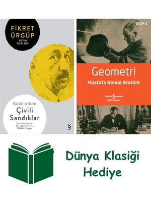 Everest Yayınları Çivili Sandıklar + Geometri + Dünya Klasiği Hediye