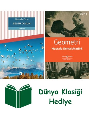 Dergah Yayınları Selam Olsun + Geometri + Dünya Klasiği Hediye