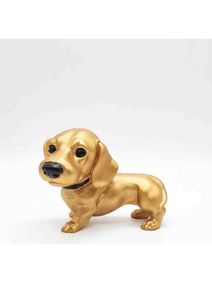 Curcuna Hediyelik Köpek Polyester Biblo