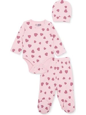 Hellobaby Yenidoğan Body-Patikli Alt-Şap