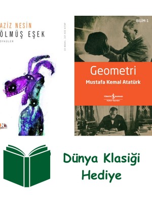 Nesin Yayınevi Ölmüş Eşek + Geometri + Dünya Klasiği Hediye