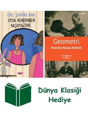 Notos Kitap Oysa Kendinden Kaçamazdın + Geometri + Dünya Klasiği Hediye