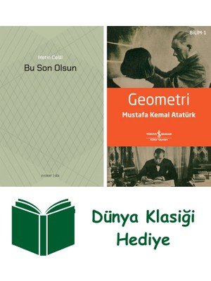 Everest Yayınları Bu Son Olsun + Geometri + Dünya Klasiği Hediye