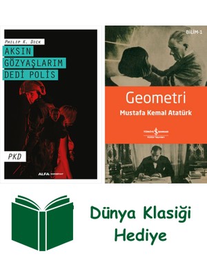 Alfa Yayınları Aksın Gözyaşlarım Dedi Polis + Geometri + Dünya Klasiği Hediye