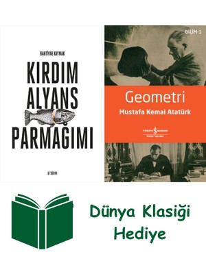 Src Kitap Kırdım Alyans Parmağımı + Geometri + Dünya Klasiği Hediye
