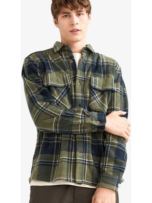 DeFacto Kareli Polar Gömlek F0104AX25WN