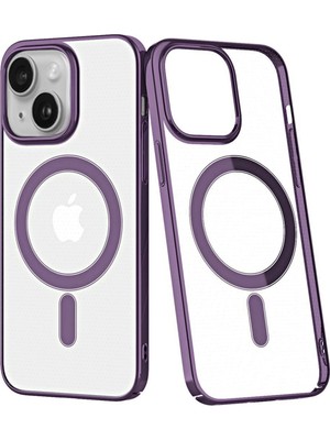 iPhone 14 Plus Kılıf Element Magneticsafe Sert Kapak - Mor - FKU3113-4138