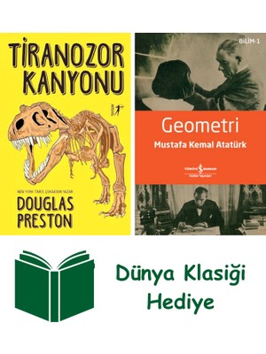Artemis Yayınları Tiranozor Kanyonu + Geometri + Dünya Klasiği Hediye