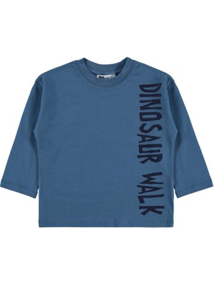 Civil Boys Dinosaur Walk Baskılı 2-5 Yaş Sweatshirt