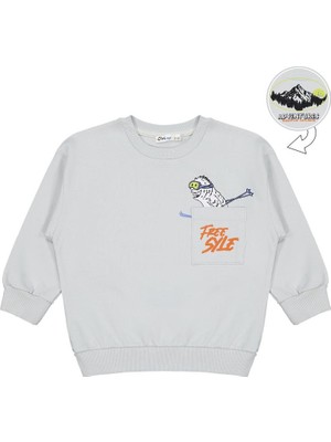 Civil Boys Karyoka Dikişli 2-5 Yaş Sweatshirt