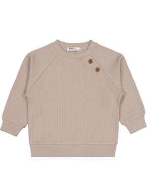 Civil Boys Süs Düğmeli 2-5 Yaş Sweatshirt