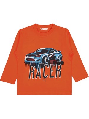 Civil Boys Racer Baskılı 2-5 Yaş Sweatshirt