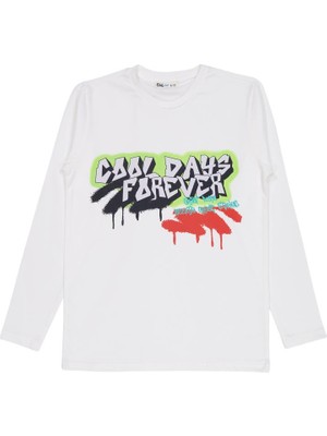 Civil Boys Cool Days Forever Baskılı 10-13 Yaş Sweatshirt