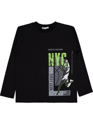 Civil Boys Nyc Baskılı 10-13 Yaş Sweatshirt