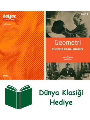 Notos Kitap Goriot Baba + Geometri + Dünya Klasiği Hediye