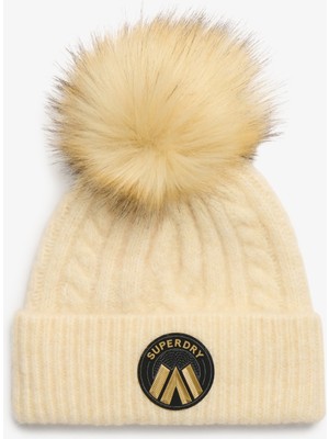 Superdry Krem Kadın Bere W9010188A