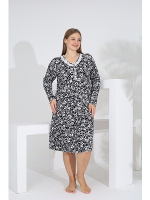 Evia Angelique Bambu Uzun Kol Kadın Elbise 22601