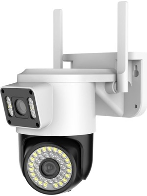 Vanch Çift Lensli Dış Mekan Wi-Fi Kamera