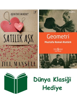Artemis Yayınları Satılık Aşk + Geometri + Dünya Klasiği Hediye