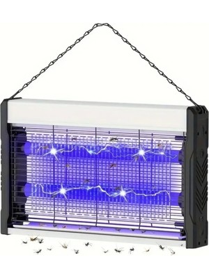 TeknoClass Elektirikli Uv Işıklı Sivrisinek Öldürücü Sinek Öldürücü Kovucu Sinek Savar Cız Zincirli Askılı