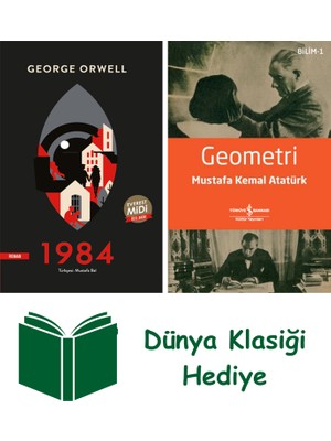 Everest Yayınları 1984 (Midi Boy) + Geometri + Dünya Klasiği Hediye