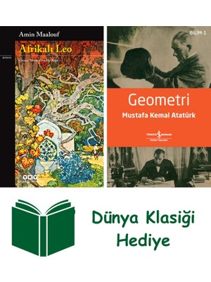 Yapı Kredi Yayınları Afrikalı Leo + Geometri + Dünya Klasiği Hediye