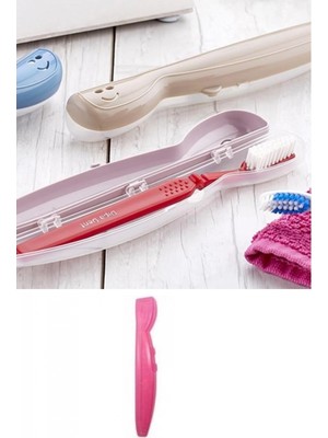 Marsilyan Lux Çanta Içi Hijyenik Seyahat Tipi Diş Fırçası Koyma Kutusu (K95)