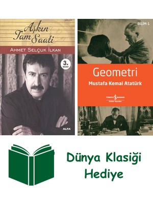 Alfa Yayınları Aşkın Tam Saati + Geometri + Dünya Klasiği Hediye