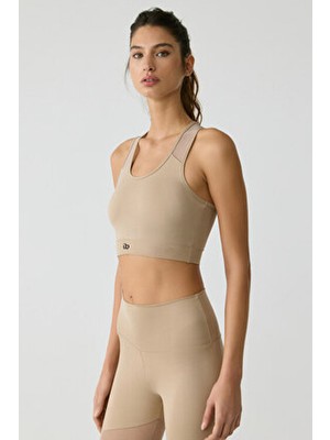 Urban Beat Lıssa Kadın Tül Detaylı Vizon Atlet