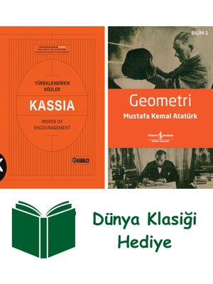 Kabalcı Yayınevi Yüreklendiren Sözler - Words Of Encouragement + Geometri + Dünya Klasiği Hediye