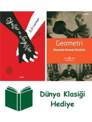Alfa Yayınları Oğullar ve Sevgililer (Ciltli) + Geometri + Dünya Klasiği Hediye