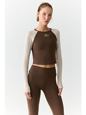 Urban Beat Patty Kadın Ekru-Acı Kahve Büstiyer