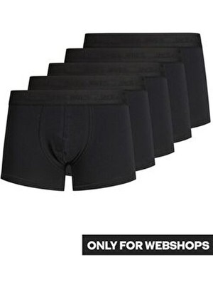 Jack & Jones Jack Jones Lıver 5 Li Paket Erkek Boxer