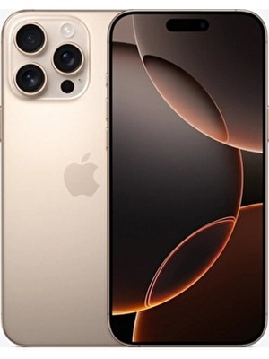 Apple Yenilenmiş iPhone 16 Pro Max 256 GB Çöl Titanyum Cep Telefonu (12 Ay Garantili) A Kalite