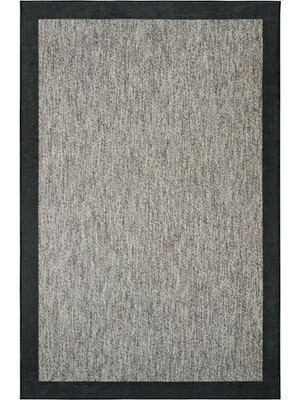 Sisal Halı Pratico Gri Makinede Yıkanabilir Halı Sisal Görünüm Dijital Baskıyumuşak Kaymaz Taban Mutfak Halısı