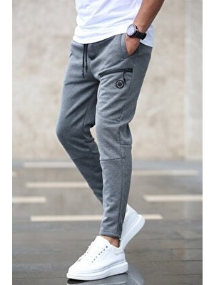 Madmext Basic Antrasit Eşofman 4207