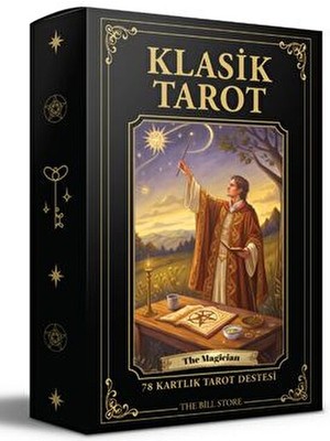 The Bill Store Modern Klasik Tarot Destesi - 78 Kartlık Deste ve Dijital Rehber