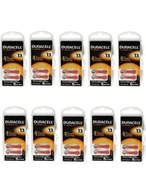 Duracell Activair 13 Numara 60'lı Özel Kulaklık  Pili Paketi ( 60 Adet )